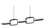 Kuzco Lighting LP92636-BK 36 inch Airen Linear LED Pendant Light, Black Finish