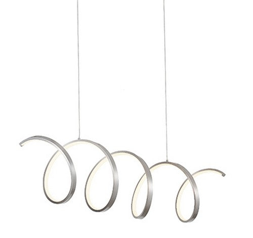 Kuzco Lighting LP93742-XX Synergy LED Linear Antique Silver Suspension Light 120V - BuyRite Electric