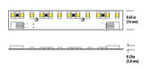 Core Lighting LRB1112-40K-24V High Power 90CRI Rigid LED Strip 4000K 24V