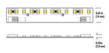 Core Lighting LRB1106-40K-24V High Power 90CRI Rigid LED Strip 4000K 24V