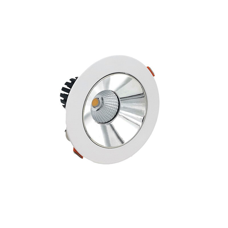 Westgate LRD-10W-40K-4WTR-C LED 4 Inch 10W Architectural Winged Recessed Lights - Open Trim 4000K Clear Finish