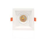 Westgate Lighting LRD-10W-50K-WTM1-WH LED Recessed Light With 1 Slot White Trim, Lumens 700 lm, Color Temperature 5000K, White Finish