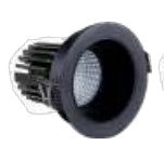 Westgate LRD-10W-30K-3WTR-ABK 3 Inches LED Winged Recessed Light 10W 700Lm 3000K Black