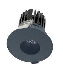 Westgate LRD-10W-30K-WTRPH-BK 3 Inch LED Winged Recessed Pin Hole Light ...