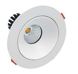 Westgate LRD-7W-35K-4WTR-WH LED 4 Inch 7W Architectural Winged Recessed Lights - Open Trim White Finish 3500K