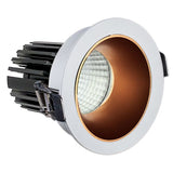 Westgate Lighting LRD-7W-40K-WTR-MG 3" LED Winged Recessed Light, Wattage 7W , Lumens 500 lm, Color Temperature 4000K, Matte Gold Finish