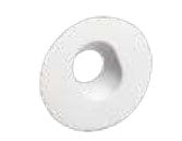 Westgate LRD-WTR4SL-WH LRD Series 4 Inch Adjustable Slot Wing Trim - White