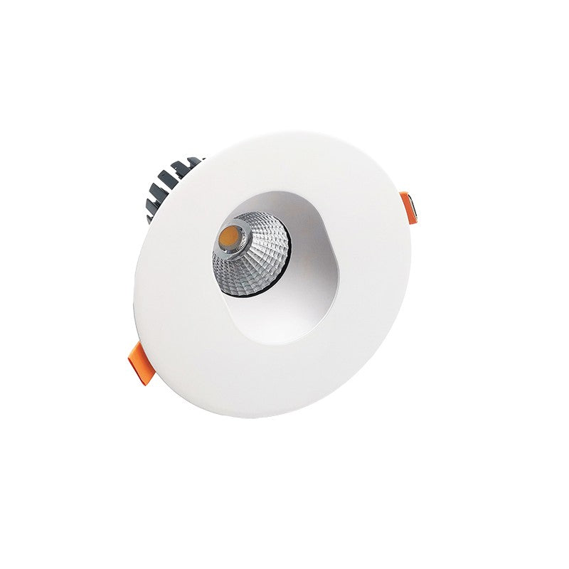 Westgate LRD-7W-50K-4WTRSL-WH LED 4 Inch 7W Architectural Winged Recessed Lights - Slot Trim 5000K White Finish