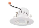 Lighting Spot 26 LSH-4-10W-3K-R 4 Inches LED Rotatable Downlight Recessed Lighting 3000K