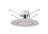 Lighting Spot 26 LSH-6 16.5W 5K LED 6 Inch Rotatable Recessed Retrofit Adjustable Downlight 5K White Finish