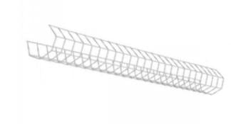 Westgate Lighting LSL-2FT-WG LED 2FT Wire Guard Kit For Strip Light 4000K White Finish