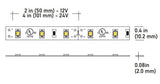 Core Lighting LSM15-40K-100FT-12V-HR95 1.5W Indoor Flexible LED Strip 4000K 100FT 12V