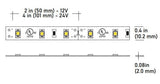 Core Lighting LSM15-40K-16FT-24V-HR95 1.5W Indoor Flexible LED Strip 4000K 16FT 24V