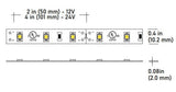 Core Lighting LSM15-40K-100FT-24V-HR95 1.5W Indoor Flexible LED Strip 4000K 100FT 24V