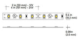 Core Lighting LSM15-50K-16FT-12V-HR95 1.5W Indoor Flexible LED Strip 5000K 16FT 12V