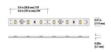 Core Lighting LSMW15-27K-32FT-24V-HC90S 1.5W Outdoor Flexible LED Strip, LSMW15 Model, 2700K Color Temperature, 24V Voltage