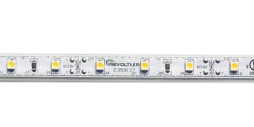 Core Lighting LSMW15-22K-PF-12V LED 2200K Flux 1-ft Outdoor Tape Light Section - 1.5W/FT, 12V