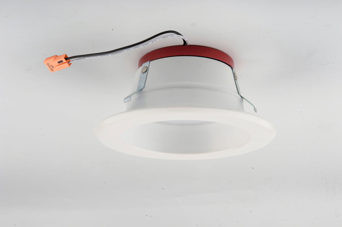 Lighting Spot 26 LSO-4”401R-AC-SM-27k LED Retrofit Dimmable Smooth 4 Inch Downlight 10W 2700K White Finish