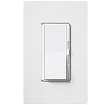 Lutron DVCL-153P-WH Diva Dimmable CFL / LED Dimmer