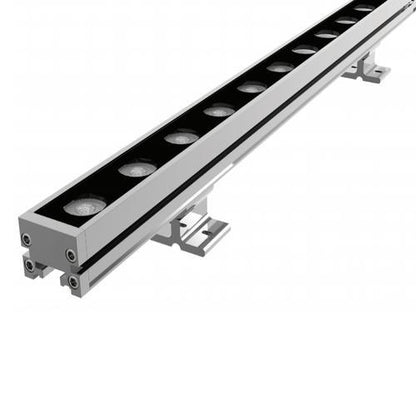 Core Lighting LWW-SL-20-50K-10x40-STB-TG-24, 20 Inch 12W High Output Linear LED Wall Washer, Color Temperature 5000k, Beam Spread 10x40 Deg