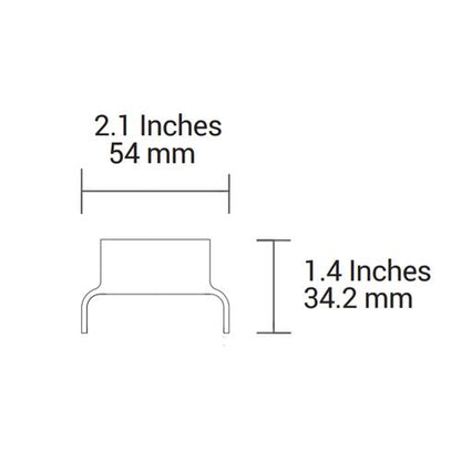 Core Lighting LWW-SL20-SDLV Flat Louver LED 20 Inch Wall Washer