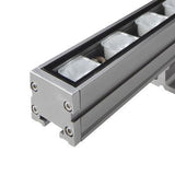 Core Lighting LWW-SL-20-RD-15-STB-TG-24, 20 Inch 12W High Output Linear LED Wall Washer, Color Temperature Red, Beam Spread 15 Deg