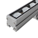 Core Lighting LWW-SL-20-BL-50-STB-TG-24, 20 Inch 12W High Output Linear LED Wall Washer, Color Temperature Blue, Beam Spread 50 Deg