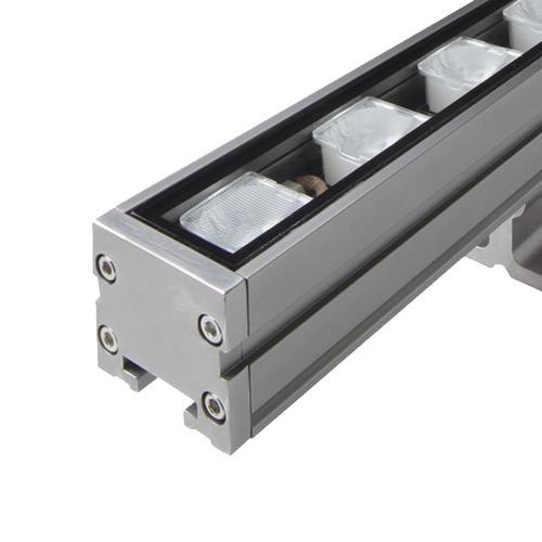 Core Lighting LWW-SL-40-AM-10x40-STB-TG-24, 40 Inch 24W High Output Linear LED Wall Washer, Color Temperature Amber, Beam Spread 10x40 Deg