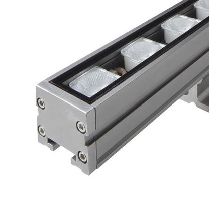 Core Lighting LWW-SL-40-GN-25-STB-TG-24, 40 Inch 24W High Output Linear LED Wall Washer, Color Temperature Green, Beam Spread 25 Deg