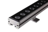 Core Lighting LWW-HO-40-AM-50-FMB-TG LED 40 Inches 30W High Output Linear Wall Washer Amber  50 Deg