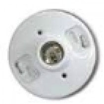 Westgate M507C-UL E26 Porcelain Keyless Lamp Holder 4 Terminal Screws 660W/250V Rating White