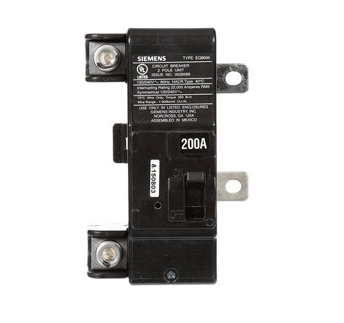 Siemens MBK200A 200-Amp Main Circuit Breaker for Ultimate Type Load Centers - BuyRite Electric