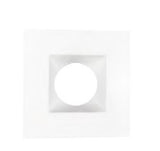 EnvisionLED MDL-TRIM-SQ-WH LED 1 Inches Mini Low Voltage Downlights Square White Trim Finish