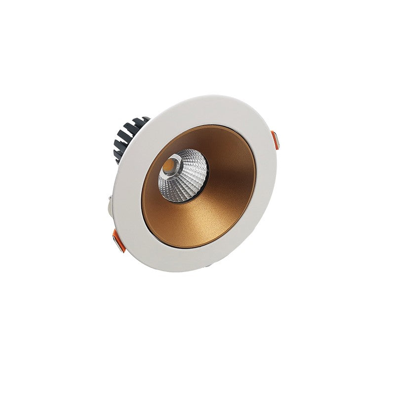 Westgate LRD-10W-35K-4WTR-MG LED 4 Inch 10W Architectural Winged Recessed Lights - Open Trim 3500K Matte Gold Finish