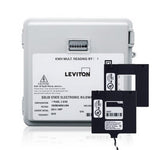 Leviton MO240-1W Mini Meter Kit Outdoor Surface Mount Mechanical Counter 1P/3W 100A w/2 Split Core CTs 120 ~ 240V
