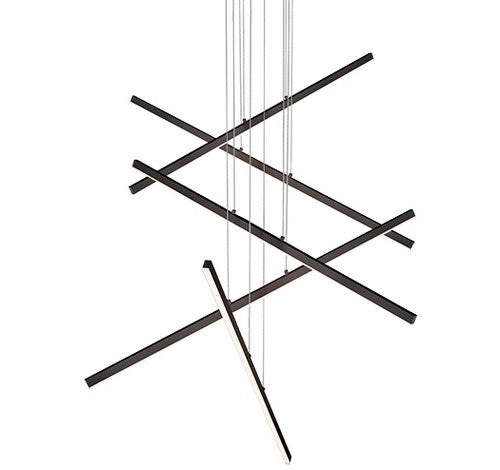 Kuzco Lighting MP10305-XX Vega LED Multi-Light Black Pendant Light 120V - BuyRite Electric