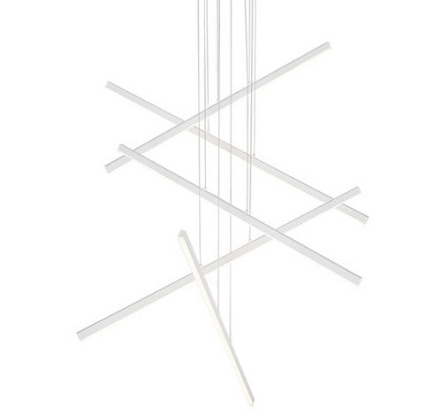 Kuzco Lighting MP10305-XX Vega LED Multi-Light White Pendant Light 120V - BuyRite Electric