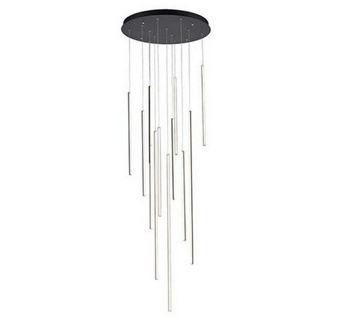 Kuzco Lighting MP14924-XX Chute LED Multi-Light Black pendant Light - BuyRite Electric