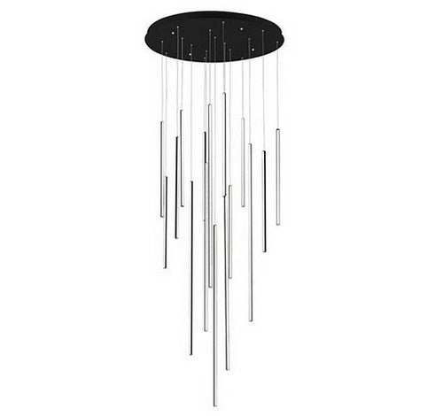 Kuzco Lighting MP14932-XX Chute LED Multi-Light Black pendant Light - BuyRite Electric
