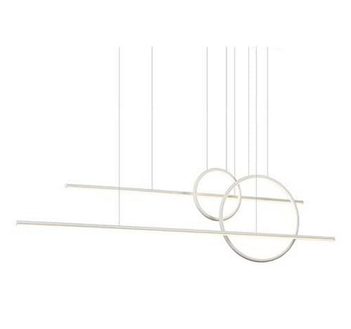 Kuzco Lighting MP14956-XX Chute Calypso LED White Pendant Light 120V