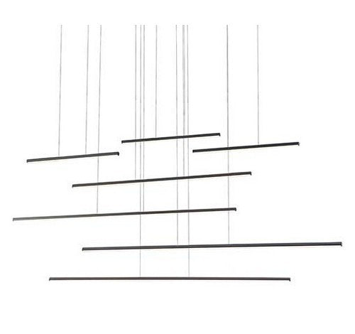 Kuzco Lighting MP14970-BK Chute Motion LED Large Pendant Light 120V- BuyRite Electric