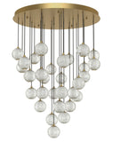 Alora Lighting MP321230NB Marni LED Pendant Ceiling Light Natural Brass Finish