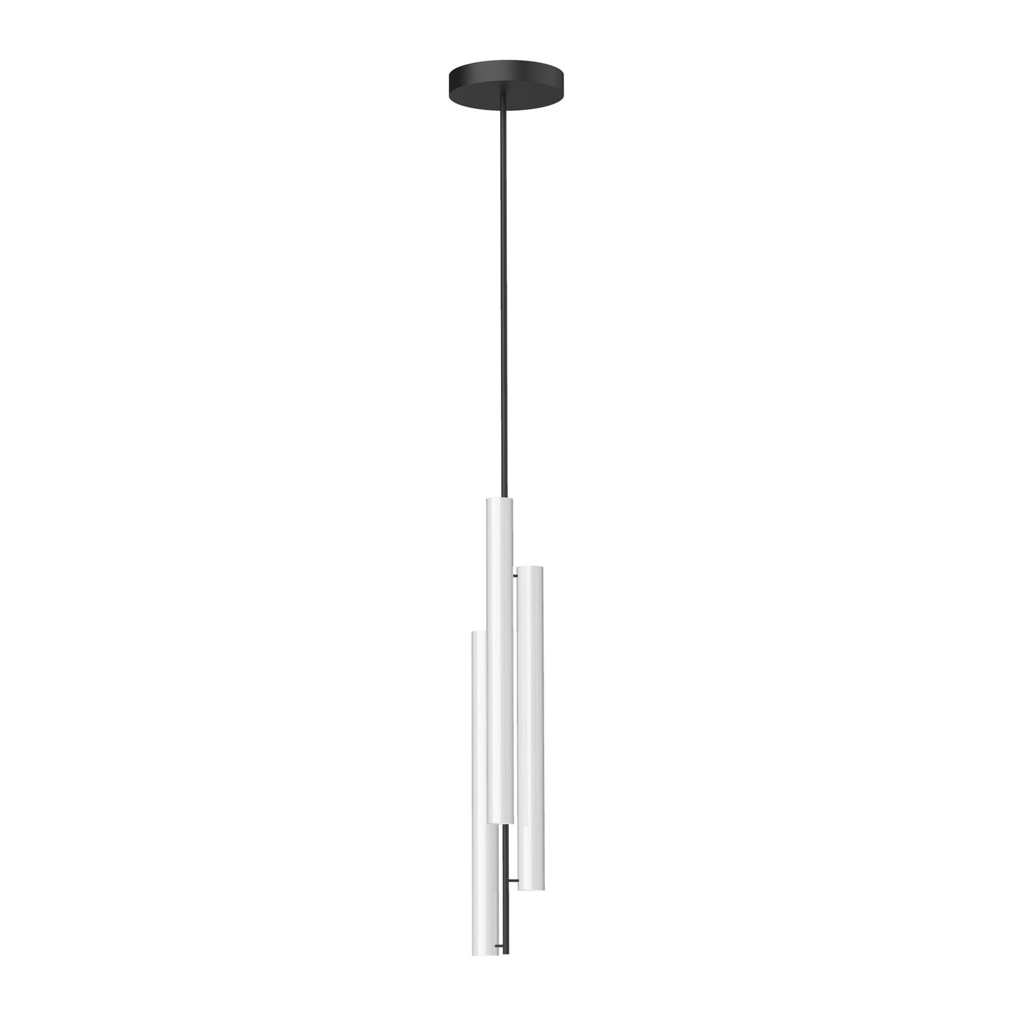 Kuzco Lighting MP70308-BK LED Gramercy Multi Light Pendant Ceiling Light Black Finish