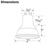 ELCO Lighting MR120-GU10LD Recessed Lighting LED GU10 Lamp 120V