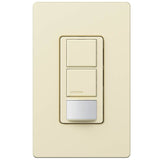 Lutron MS-PPS6-DDV-WH Maestro Dual-Circuit Switch with Occupancy / Partial-On Sensor