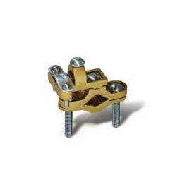 Westgate MVP98 Trade Size 1/2 Inch - 1 Inch Wire Size 4-6-8 Directional Armored Ground Clamp With Steel Screws