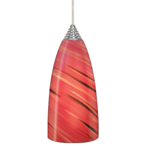 ELCO Lighting EDL60N-MA LED Bale Glass Pendants 5W 3000K 300 lm 120 Mars Finish | BuyRite Electric