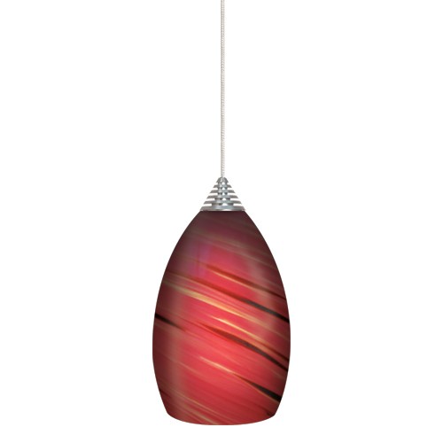 ELCO Lighting EDL62N-MA LED Becket Glass Pendants 5W 3000K 300 lm 120 Mars Finish | BuyRite Electric