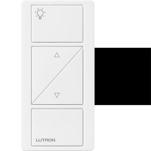 Lutron PJ2-2BRL-TMN-L01 LED Lutron Pico Wireless Control - 2-Button with Raise/Lower Midnight Finish