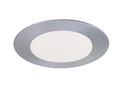 ELCO Lighting EL512N 5 Inch Shower Trim with Albalite Lens Nickel Finish
